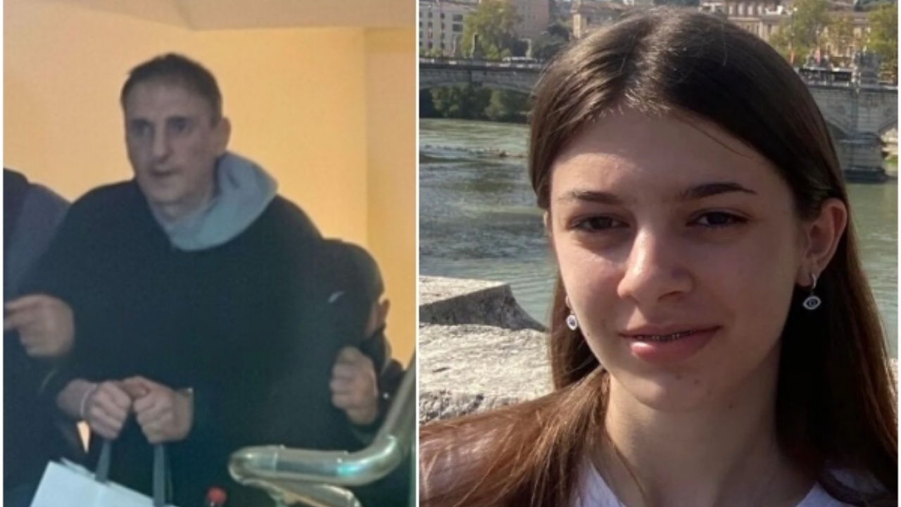 Veprimi i çuditshëm që bën babai i 14-vjeçares që u vra në Maqedoninë e Veriut kur hyn në gjykatë (Video)