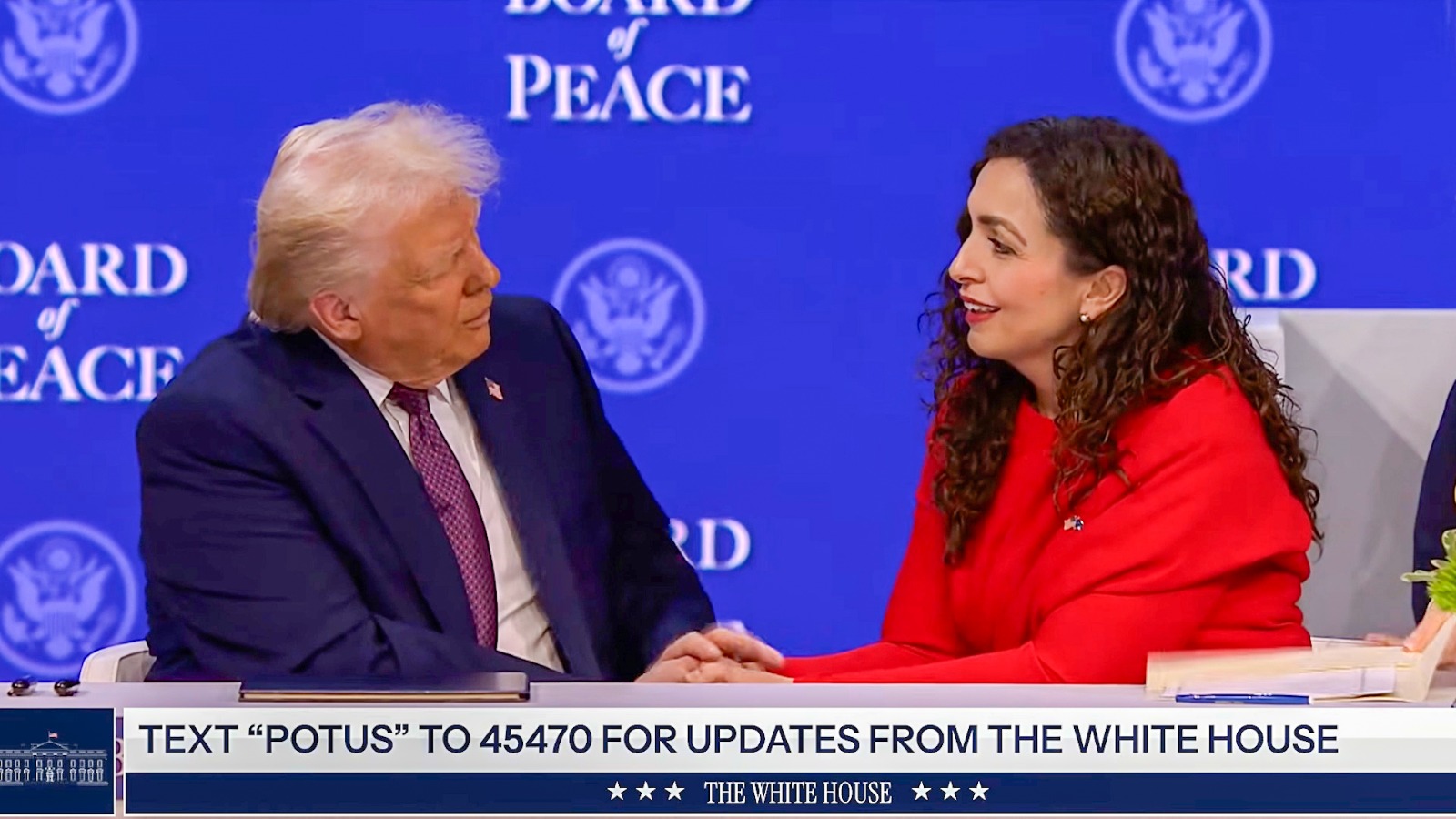 Kur Amerika udhëheq  paqja është gjithmonë më e sigurt  thotë Presidentja Osmani pas takimit me Trump