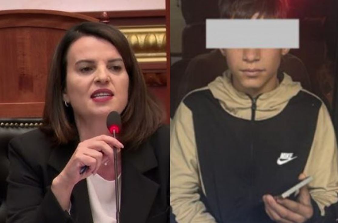 Ministrja e Brendshme reagon në Kuvend për arrestimin e të miturit gjatë protestës së PD së  Qëlloi policët me gurë 