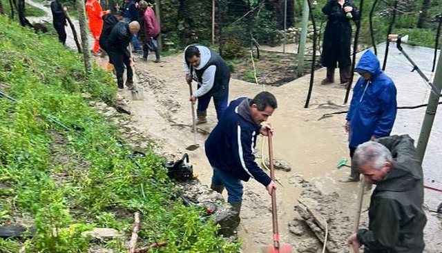 Rrëshqitje dheu në Delvinë  lëvizje toke pranë banesave