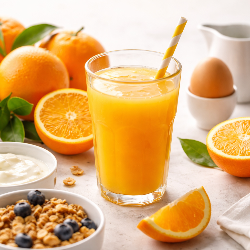 Cila është ora më e mirë e ditës për të pirë lëng portokalli 