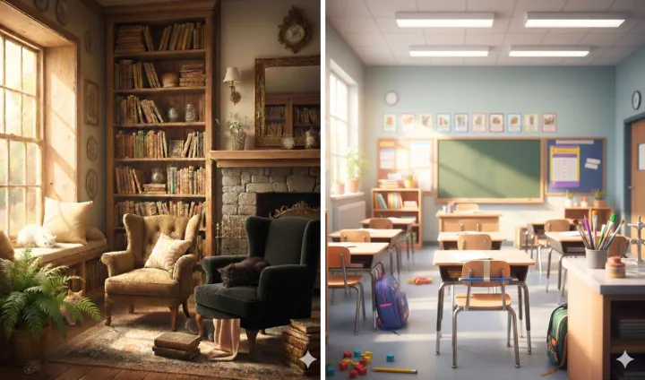 Sa të vëmendshëm jeni  TEST  A mund t i gjeni objektet e fshehura në figura 