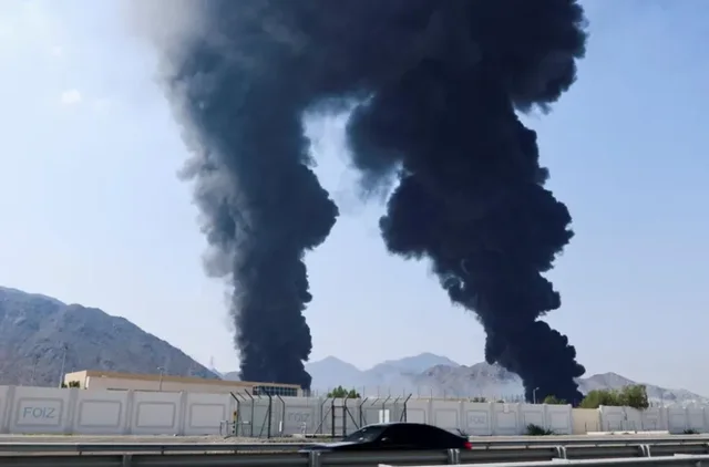 Irani godet me dronë portin e naftës në Emiratet e Bashkuara dhe aeroportin e Dubai