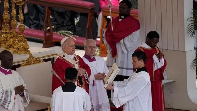 Papa Leone XIV   Zoti nuk i dëgjon lutjet e udhëheqësve që bëjnë luftëra 