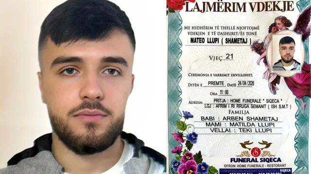 U vra me 7 plumba në Suedi  mbërrin në Fier trupi i 21 vjeçarit