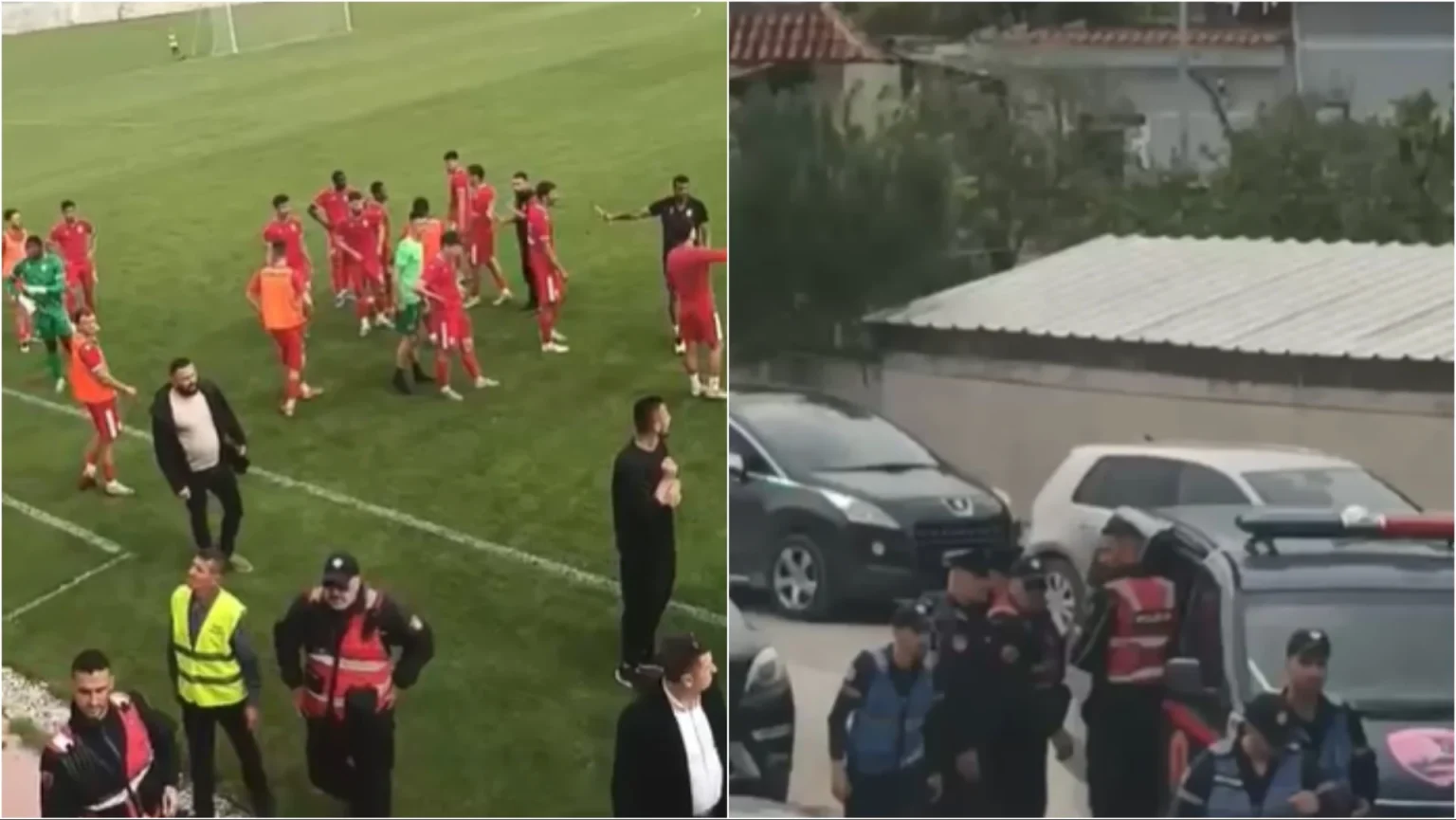 Dhunë në ndeshjen Bylis B   Oriku  ndërpritet sfida në Ballsh