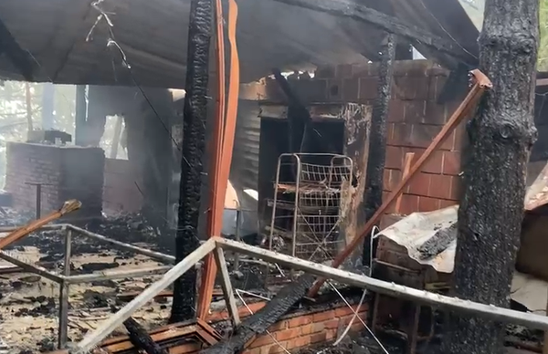 Zjarr në orët e para të mëngjesit në Qafë Shtamë  shkrumbohet një lokal