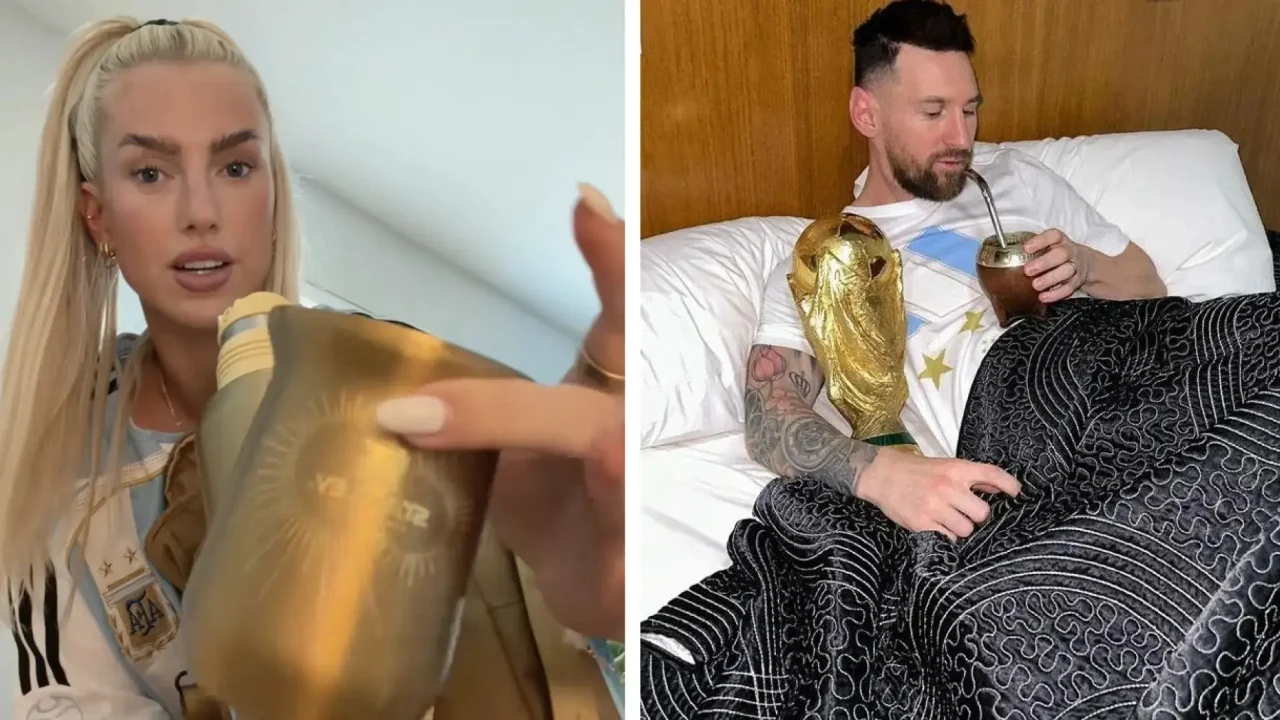 Messi surprizoi shokët e skuadrës pas Botërorit  Dhurata speciale për 25 kampionët e Argjentinës zbulohet në TikTok nga e dashura e yllit të futbollit