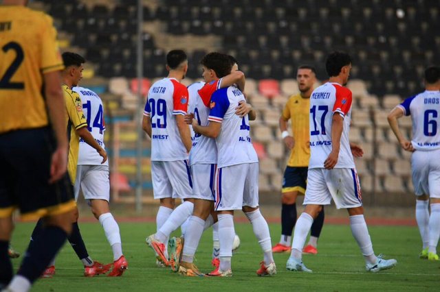 Laçi mposht Partizanin 2 1  Bibo protagonist me dopietë  Elbasani dhe Vllaznia ndahen në barazim me dramë në fund