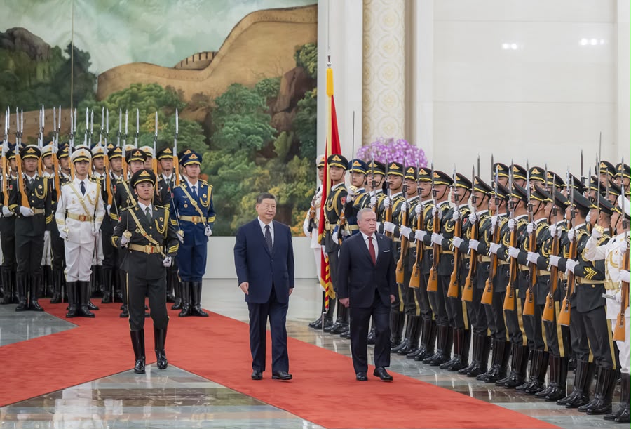 Presidenti Xi pret Mbretin e Jordanisë në Pekin  mesazh i fortë për Palestinën   Zgjidhja me dy shtete është rruga 
