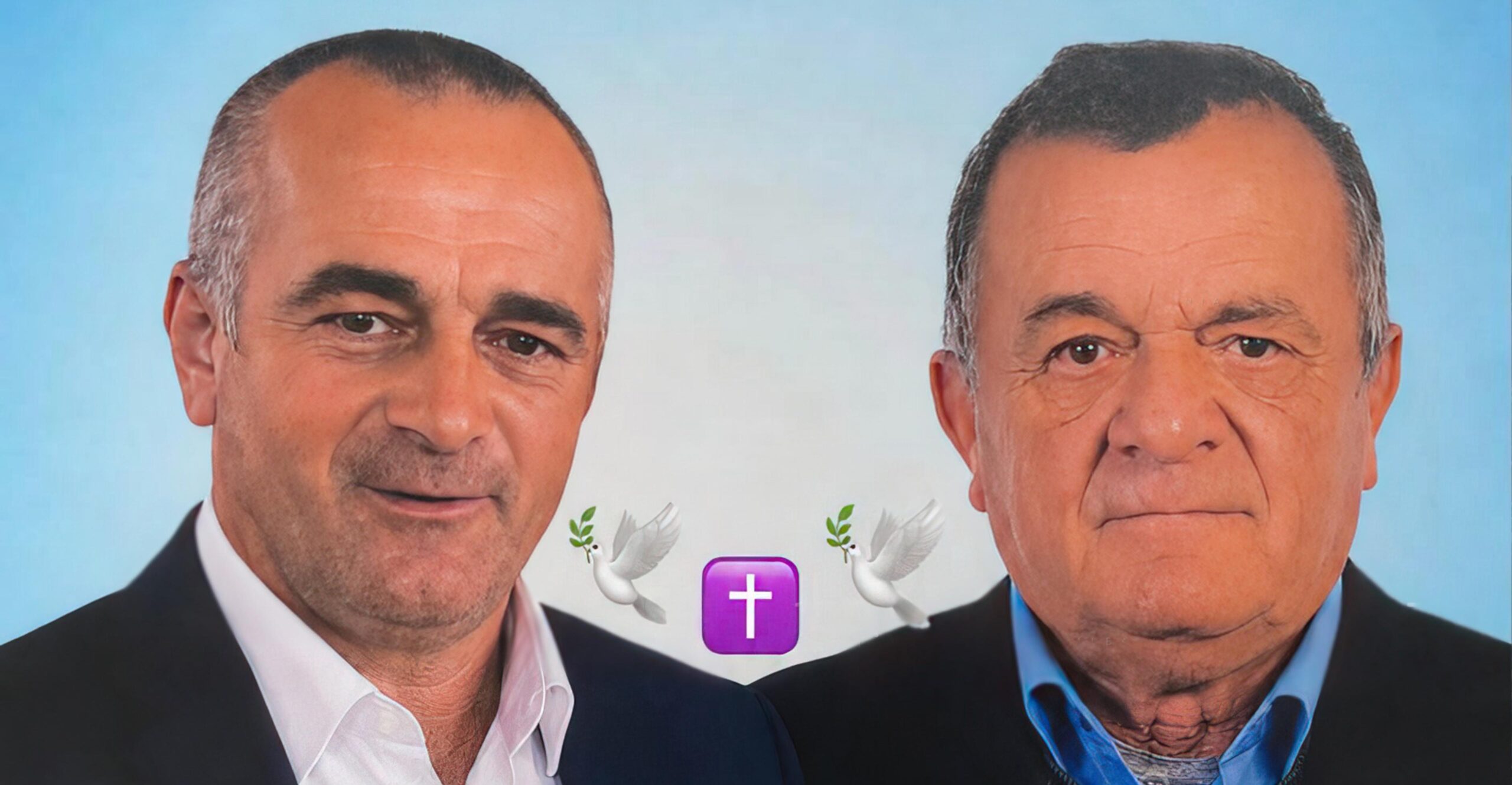 Del foto e Prelë dhe Lekë Gjoni  babë e bir që u ekzekutuan në Dukagjin