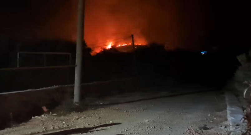 Zjarri në Himarë drejt stabilizimit  nuk ka më rrezik për banesat