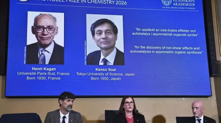 Henri Kagan dhe Kenso Soai fitojnë Çmimin Nobel në Kimi për vitin 2026