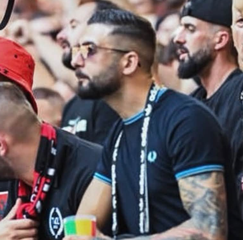 Anëtar i grupit të tyre   Tifozat Kuq e Zi  reagojnë për Erjon Vishkullin  I doli në ballë Atdheut  lutemi për shërimin e tij
