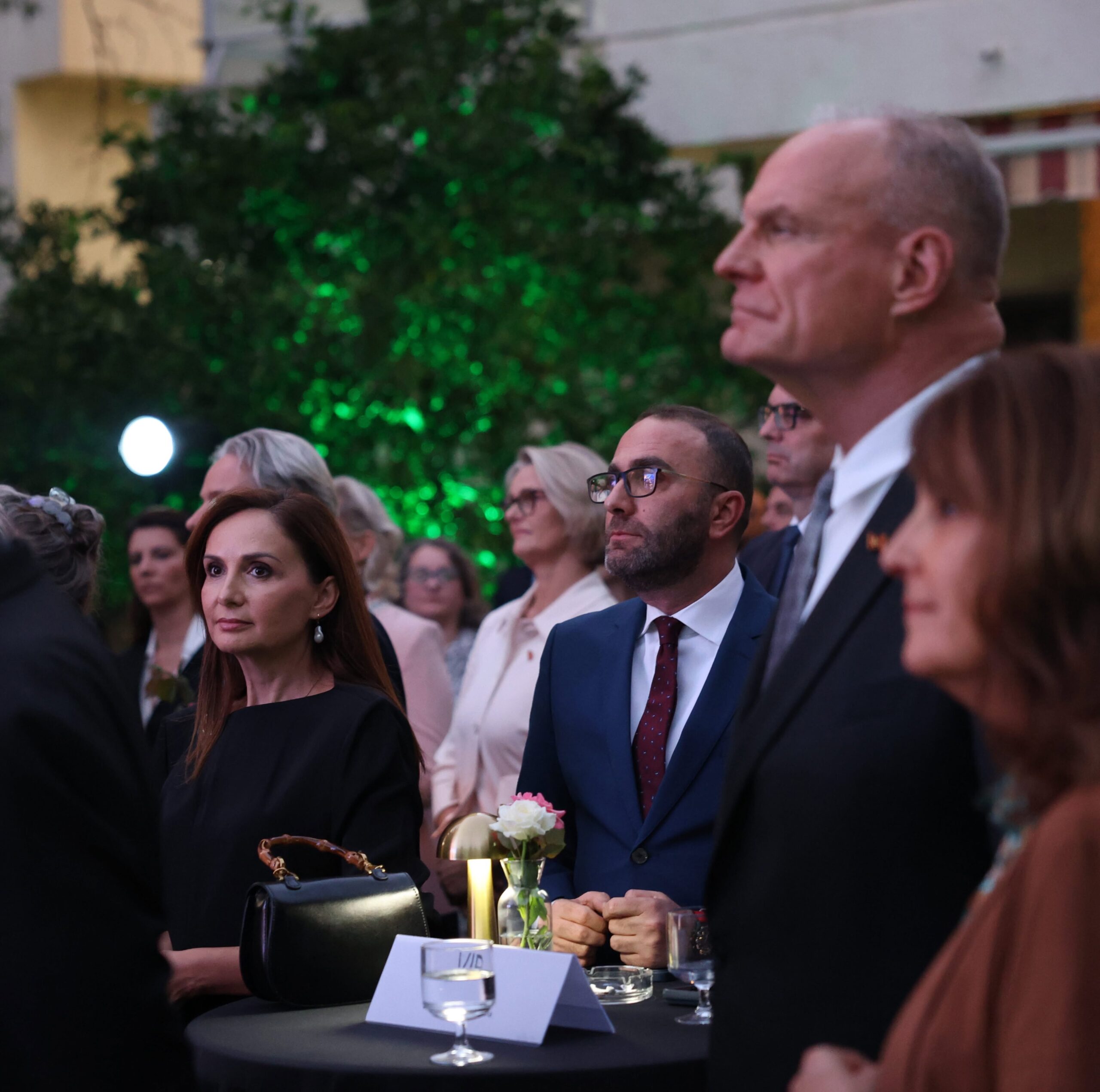 Festa e Bashkimit të Gjermanisë  Ambasadori i ri i SHBA Eric Wendt përshëndet deputetët e opozitës